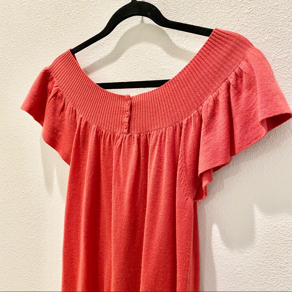 Bcbgmaxazria Off-The-Shoulder Split-Back Knit Top… - image 4
